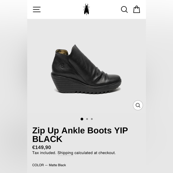 Fly London Yoxi Platform Ankle Boots - Picture 6 of 6